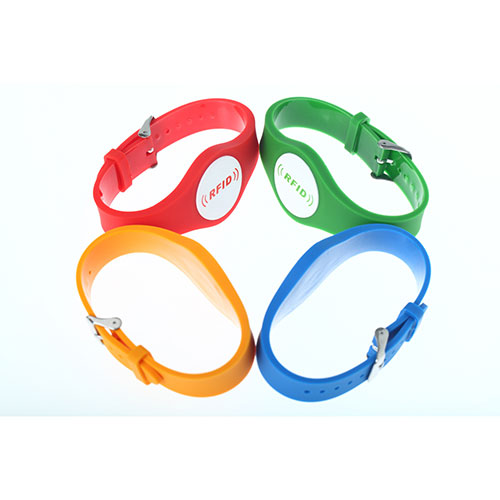 Dây đeo tay cao su mềm PVC tùy chỉnh Vòng đeo tay RFID 2