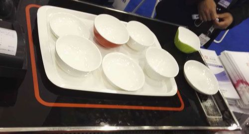 Bộ đồ ăn RFID thông minh chịu nhiệt độ cao chất liệu Melamine 4