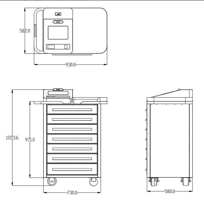 Giỏ đựng dụng cụ thông minh RFID