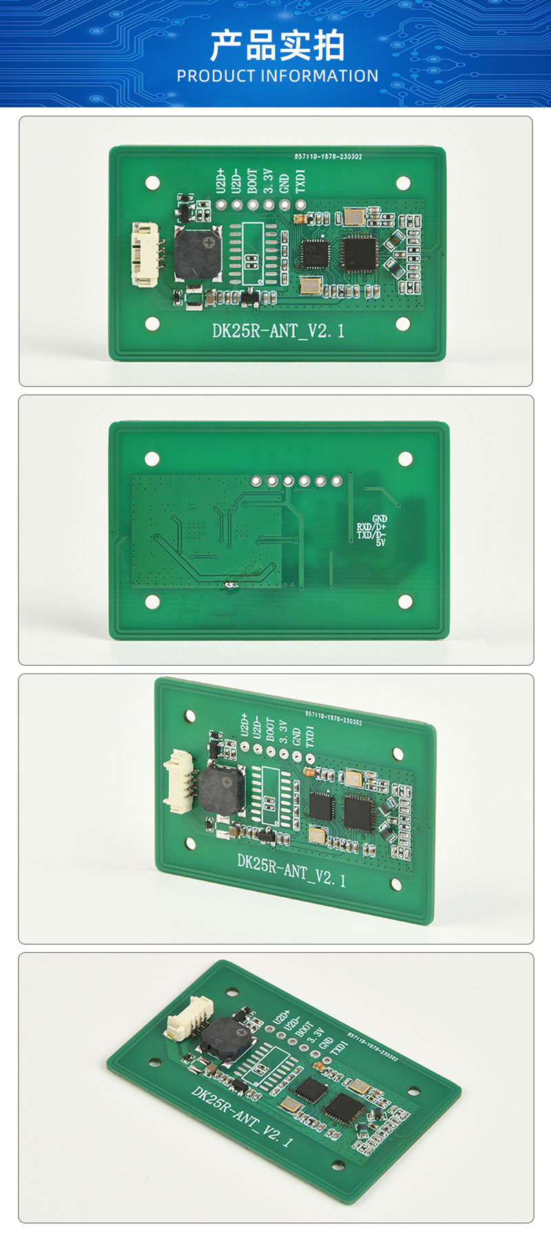 Đọc NFC -ghi thẻ mô-đun kiểm soát truy cập đầu đọc thẻ đầu đọc rfid-nhà văn cổng nối tiếp đầu đọc thẻ đọc-ghi phát triển hướng dẫn mô-đun 2